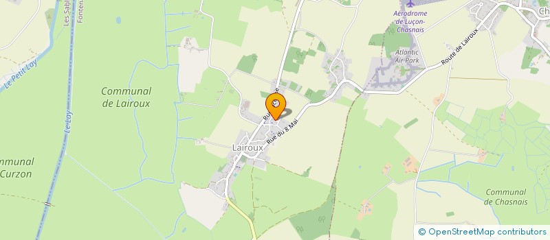 localisation de l'entreprise PALOU TRAVEL AND TRANSPORT  LAIROUX