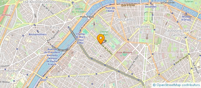 localisation de l'entreprise PALOUNE  PARIS