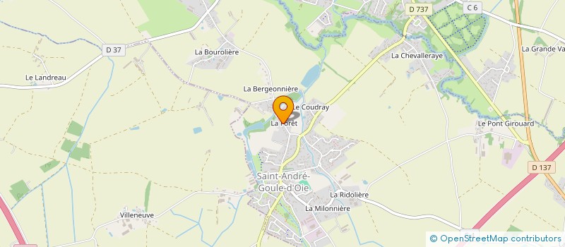 localisation de l'entreprise PALOVIA  SAINT-ANDRE-GOULE-D'OIE