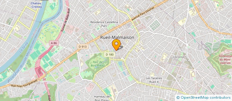 localisation de l'entreprise PALRAYGE CONSEIL à RUEIL-MALMAISON