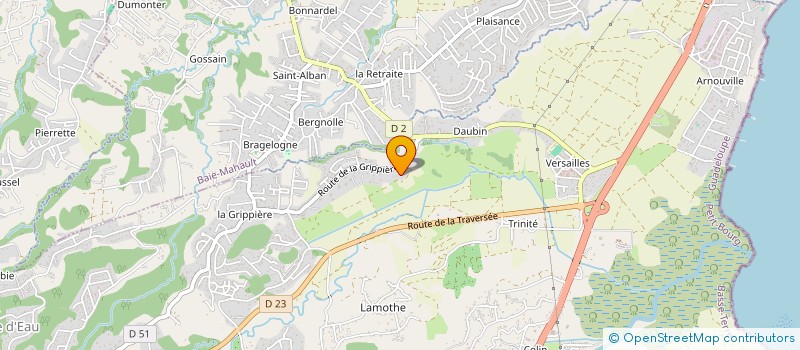 localisation de l'entreprise PALS GRIPPIERE à PETIT-BOURG