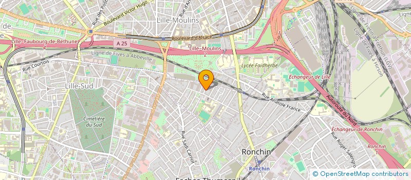 localisation de l'entreprise PALS IMMOBILIER à LILLE