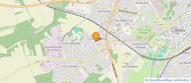 localisation de l'entreprise PALTA à VERNOUILLET
