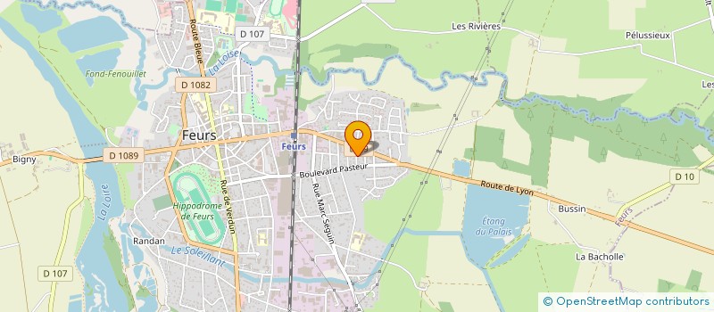 localisation de l'entreprise PALTONE  FEURS