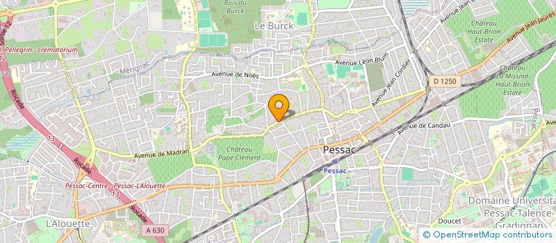 localisation de l'entreprise PALUDA à PESSAC