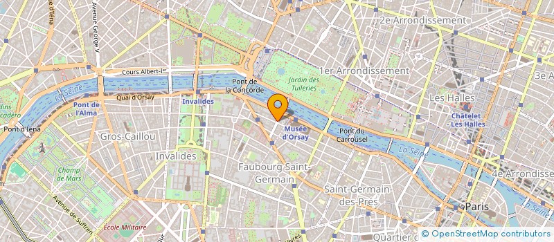 localisation de l'entreprise PALUDEN  PARIS