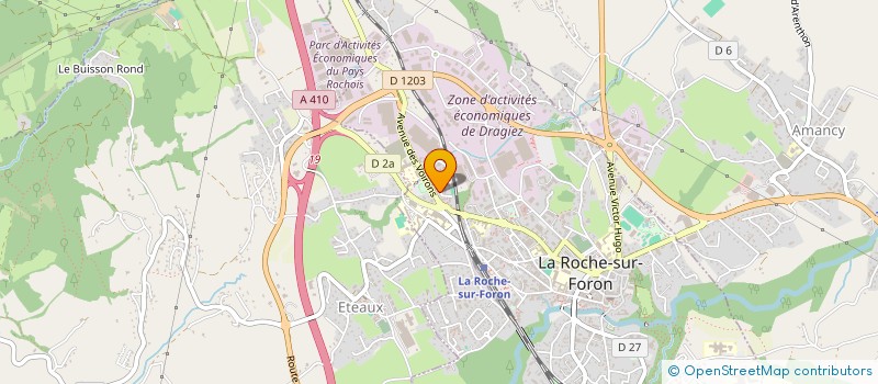 localisation de l'entreprise PALUKCI SAS-U  LA ROCHE-SUR-FORON