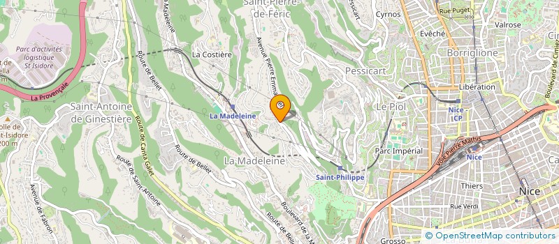 localisation de l'entreprise PALUMBO BATI RENOV à NICE