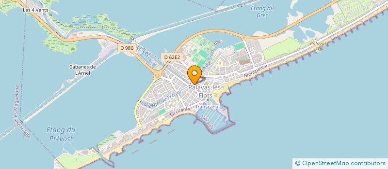 localisation de l'entreprise PALUS AVIS OSTEO à PALAVAS-LES-FLOTS