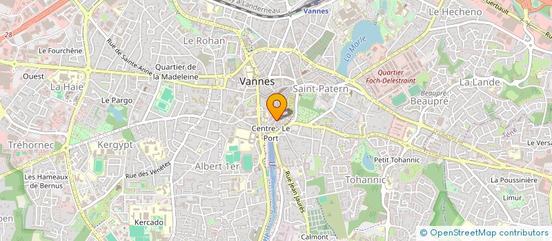 localisation de l'entreprise PALVIC à VANNES