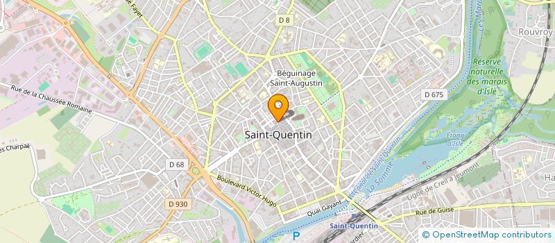 localisation de l'entreprise PALYLO à SAINT-QUENTIN