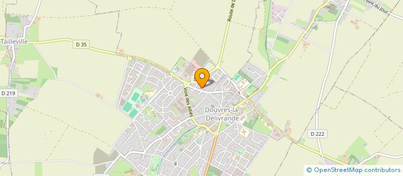 localisation de l'entreprise PALYMAR  DOUVRES-LA-DELIVRANDE