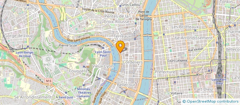 localisation de l'entreprise PALYMPSES à LYON