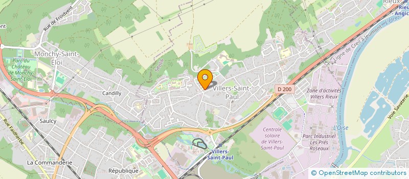 localisation de l'entreprise PAM & CO  VILLERS-SAINT-PAUL