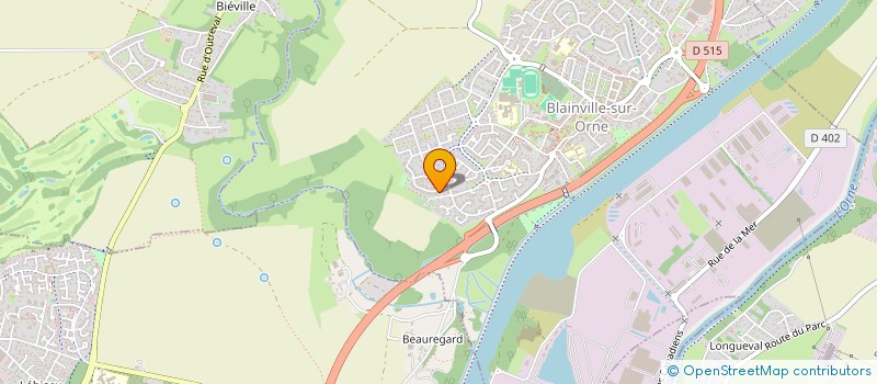 localisation de l'entreprise PAM INVEST  BLAINVILLE-SUR-ORNE