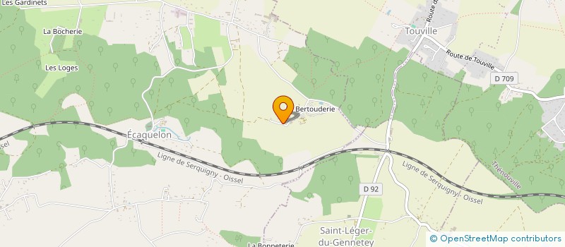 localisation de l'entreprise PAM ISOLATION à ECAQUELON