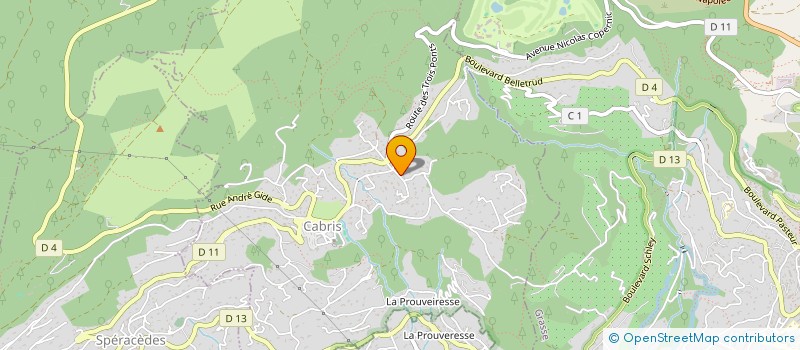 localisation de l'entreprise PAM LOISIRS  CABRIS