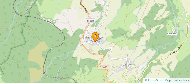 localisation de l'entreprise PAM METALLERIE  SAINT-MAURICE-EN-TRIEVES