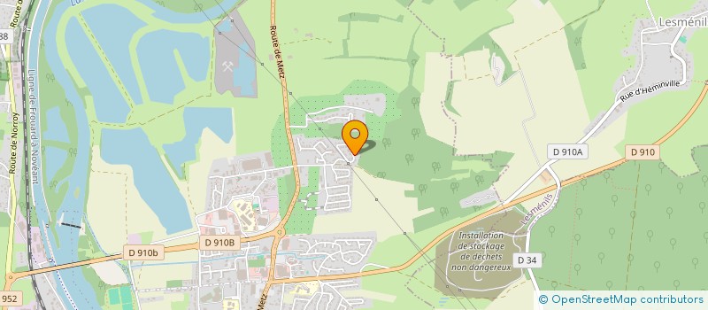 localisation de l'entreprise PAM PADAM - MIMI ET PHIL  PONT-A-MOUSSON