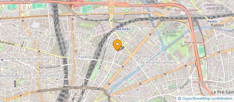 localisation de l'entreprise PAM PAM  PARIS