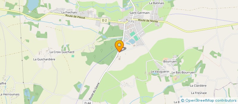 localisation de l'entreprise PAM SE PA'W  TREFFIEUX