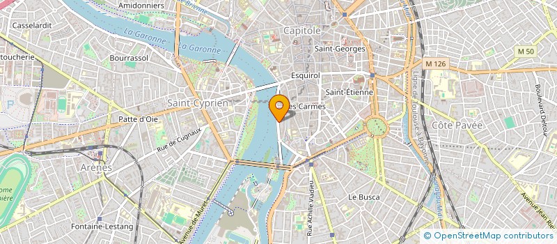 localisation de l'entreprise PAM STUDIO à TOULOUSE