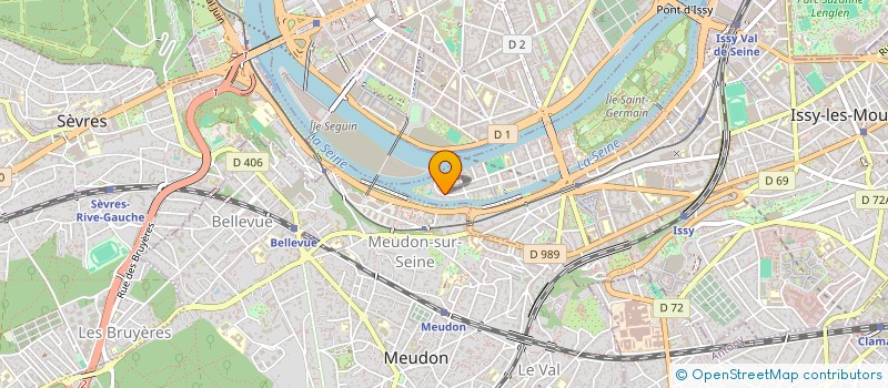 localisation de l'entreprise PAM STUDIO DEV à ISSY-LES-MOULINEAUX