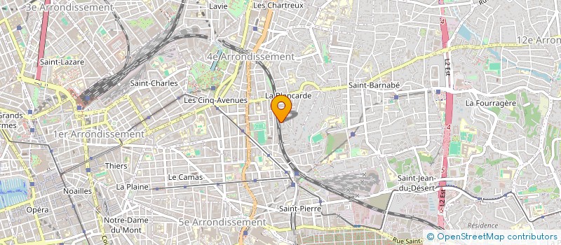 localisation de l'entreprise PAM2K18 à MARSEILLE