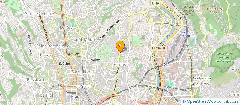 localisation de l'entreprise PAM8806 à NICE