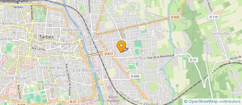 localisation de l'entreprise PAMA  SEMEAC