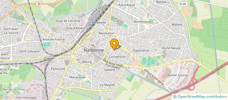 localisation de l'entreprise PAMA à NARBONNE