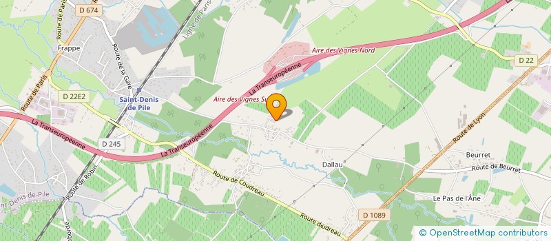 localisation de l'entreprise PAMA  SAINT-DENIS-DE-PILE