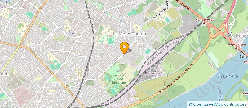 localisation de l'entreprise PAMA à NANTES