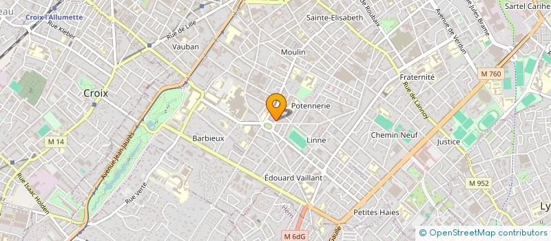 localisation de l'entreprise PAMA DISTRI à ROUBAIX