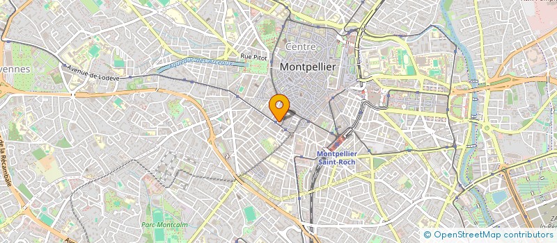 localisation de l'entreprise PAMABEJE 1 à MONTPELLIER