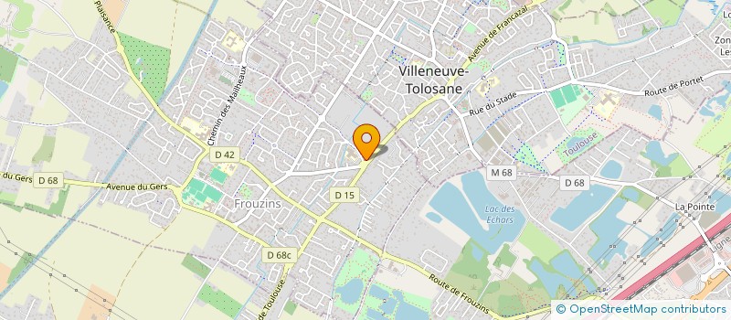 localisation de l'entreprise PAMACHRIME INVESTISSEMENTS  FROUZINS