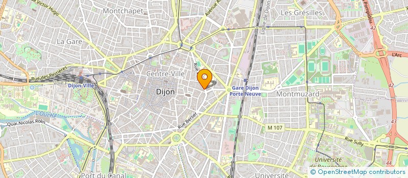 localisation de l'entreprise PAMAF à DIJON