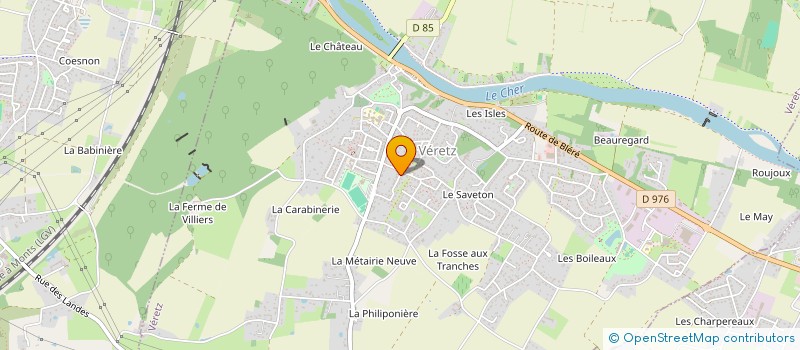 localisation de l'entreprise PAMAH  VERETZ