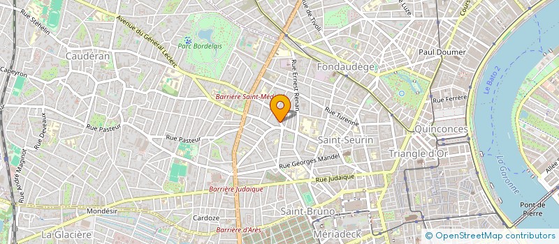 localisation de l'entreprise PAMAL PATRIMOINE  BORDEAUX