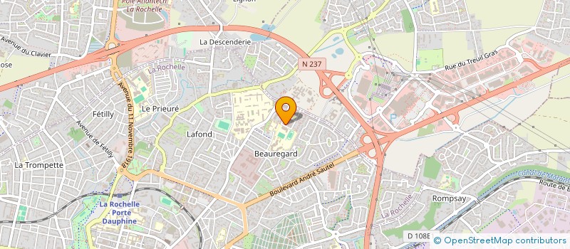 localisation de l'entreprise PAMAL PRODUCTIONS  LA ROCHELLE