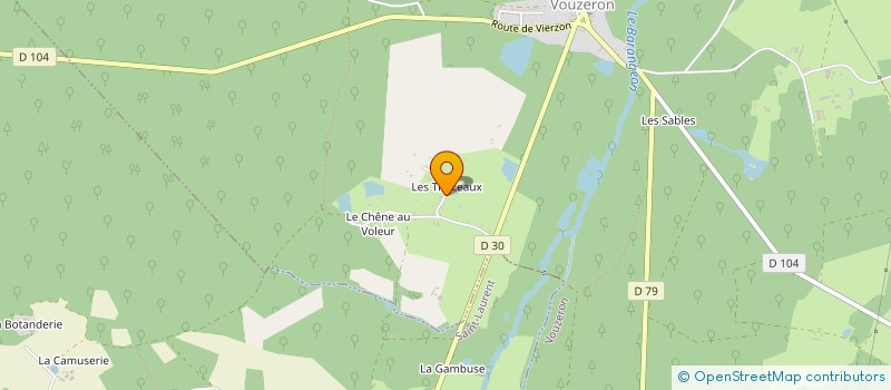 localisation de l'entreprise PAMALA  VOUZERON