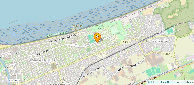 localisation de l'entreprise PAMALE FOLA à DUNKERQUE