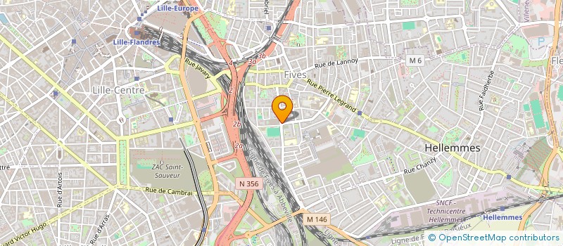 localisation de l'entreprise PAMALVI à LILLE