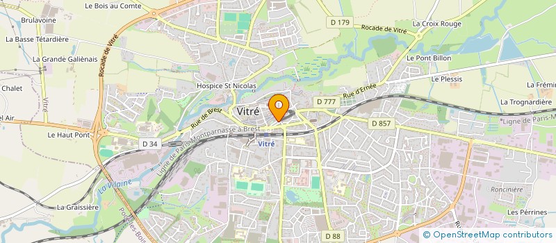 localisation de l'entreprise PAMAMA  VITRE