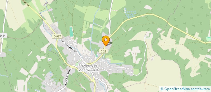 localisation de l'entreprise PAMAMATSO à BRUYERES-ET-MONTBERAULT