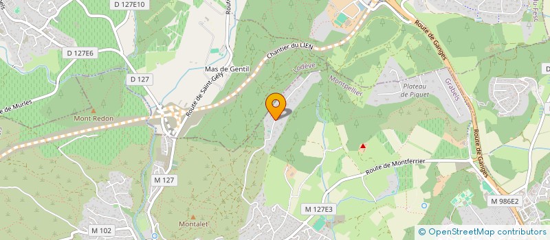 localisation de l'entreprise PAMANA  GRABELS