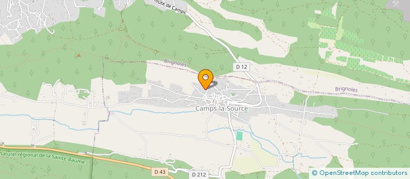 localisation de l'entreprise PAMANE  TOURVES