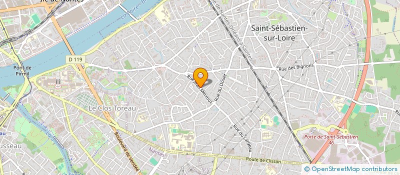 localisation de l'entreprise PAMANOU à NANTES