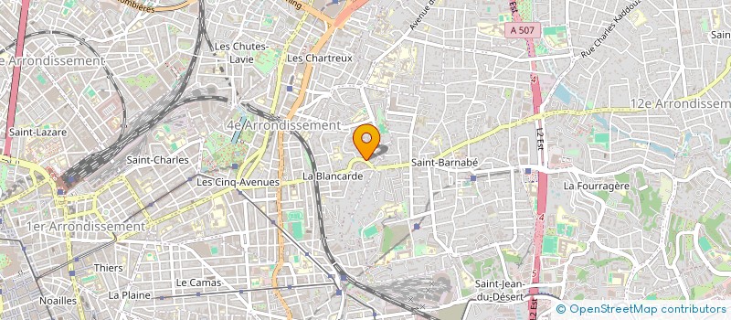 localisation de l'entreprise PAMAPHI à MARSEILLE