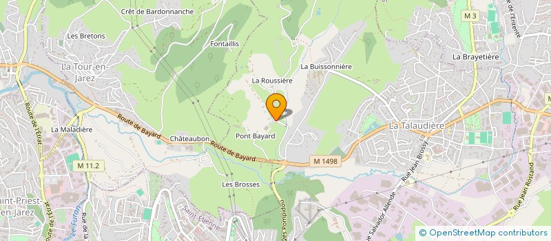 localisation de l'entreprise PAMAPI  LA TALAUDIERE